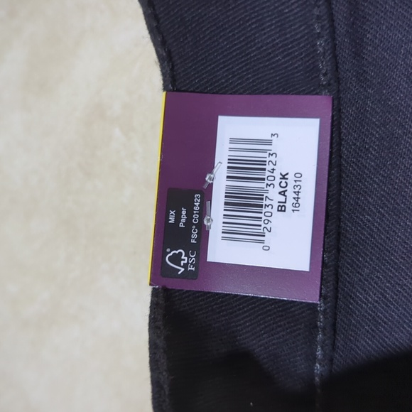 Gloria Vanderbilt Amanda Woman's Black size 6 average - Picture 5 of 8